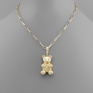 Teddy Bear Necklace